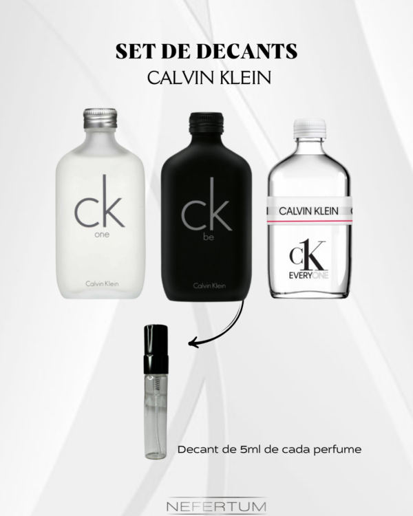 Set Decants masculinos Calvin Klein - Imagen 2