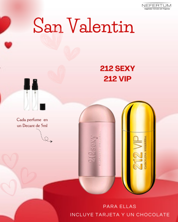 Decants 212 sexy y 212 Vip