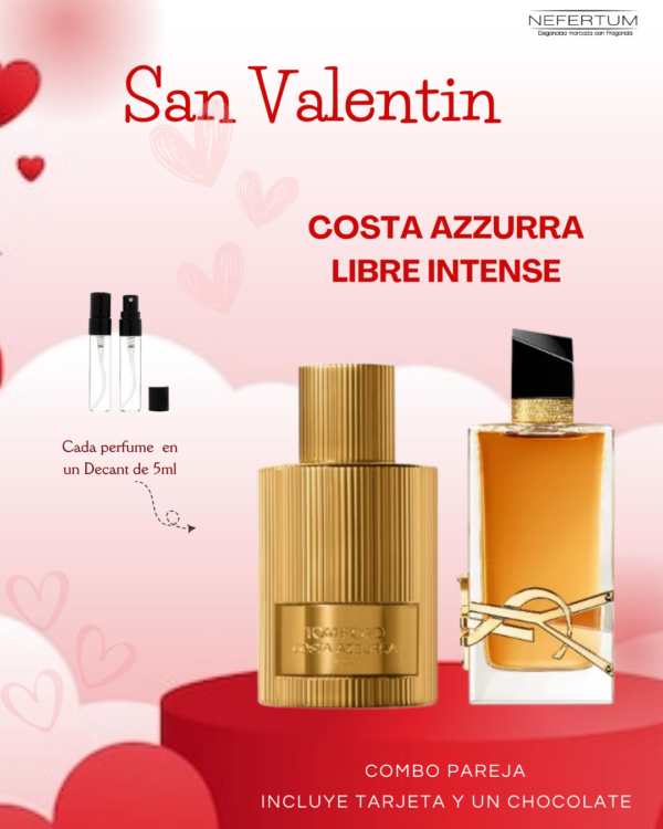 Decants Costa Azzurra y Libre Intense