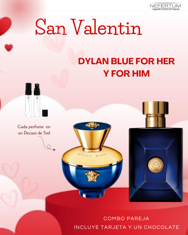 Decants Dylan blue para el y ella