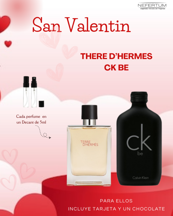 Decants Terre D´hermes + Ck one