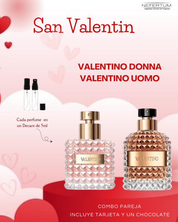 Decants Valentino Donna + Valentino Uomo